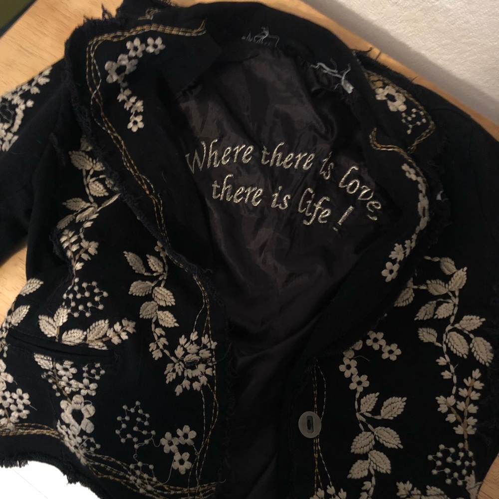 Beautiful embroidered jacket
